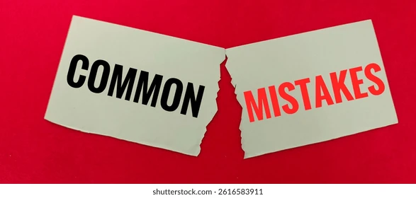 common mistakes to avoid